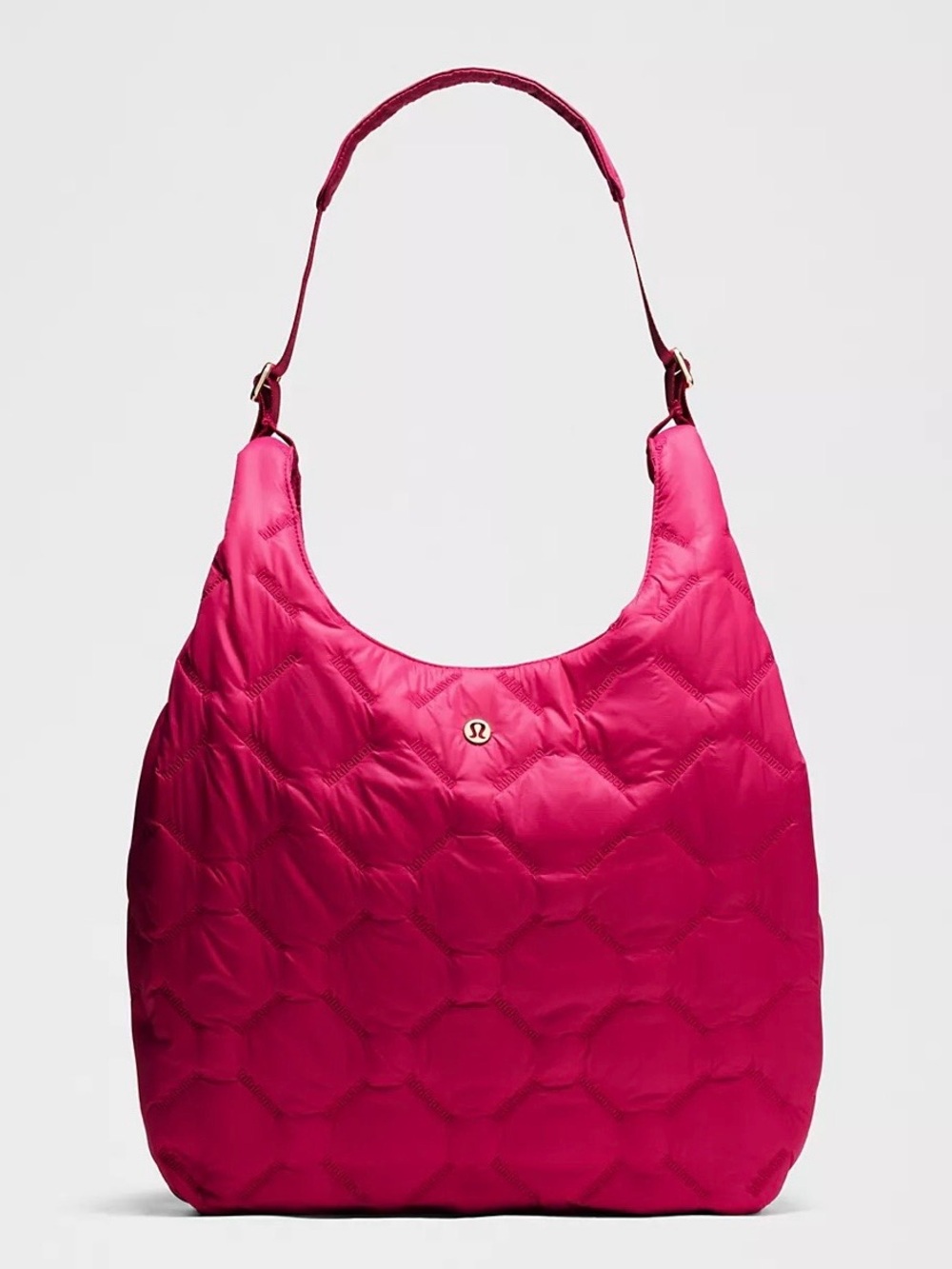 NWT Lululemon Quilty Pleasures Shoulder Bag 14L Berry Rumble